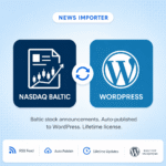 Nasdaq baltic news importer for wordpress