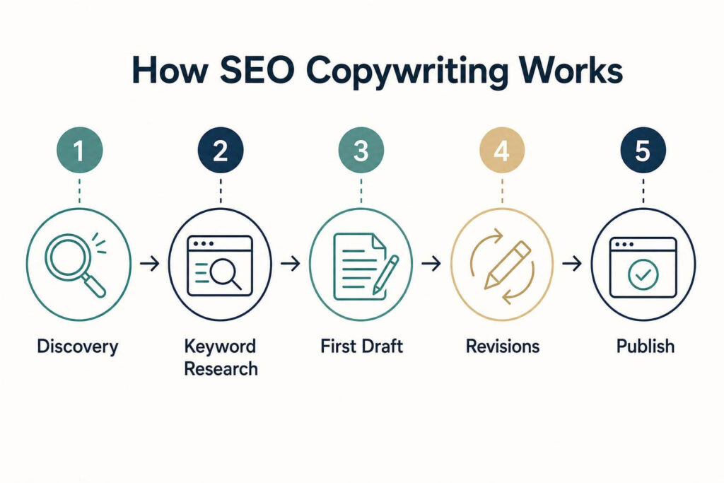 website copywriter has a process